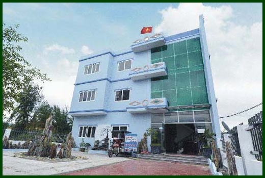 Green hotel in Co To island