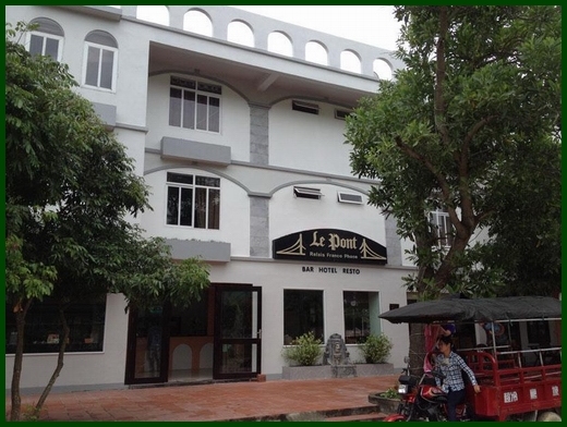Le Pont hotel in Quan Lan island