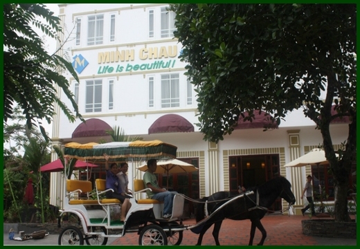 Minh Chau resort in Quan Lan island